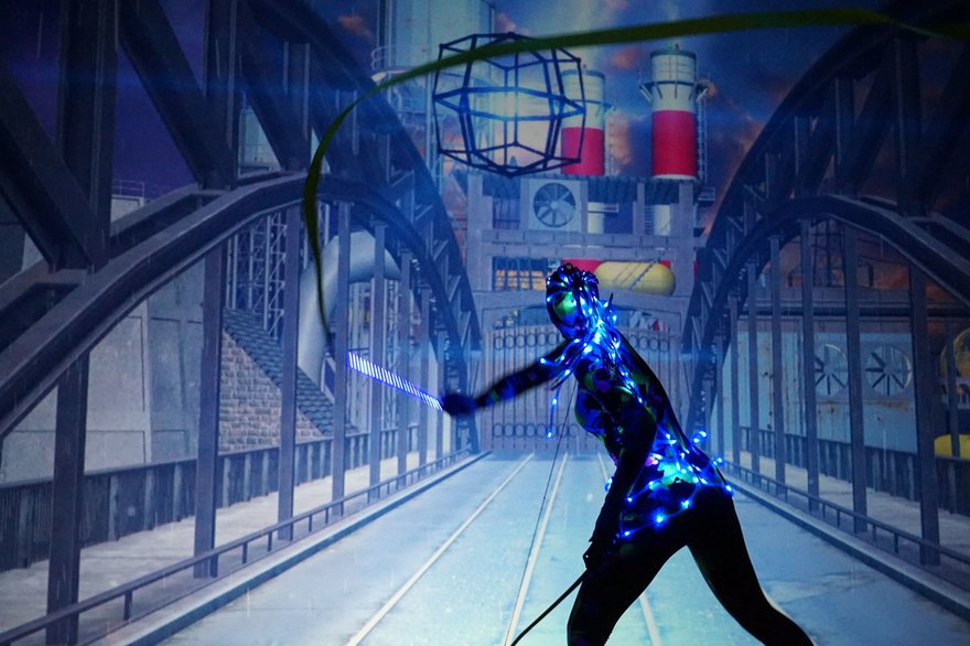 Световое шоу Digital Dance show на свадьбу от Show Obertaeva 6