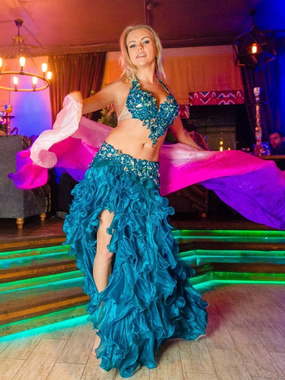 Восточная танцовщица Лейла на свадьбу от Show Obertaeva 2