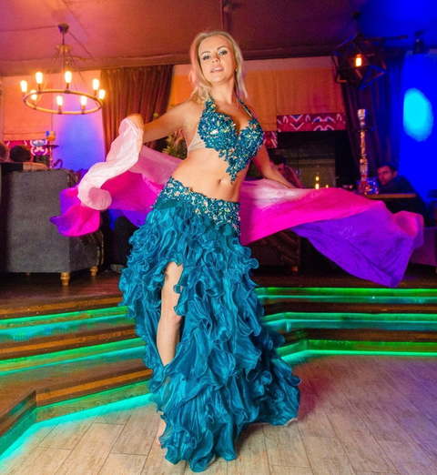 Восточная танцовщица Лейла на свадьбу от Show Obertaeva 2