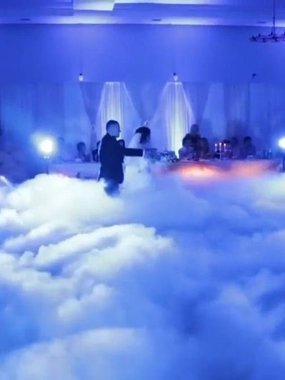 Тяжелый дым на свадьбу от Show Obertaeva 1
