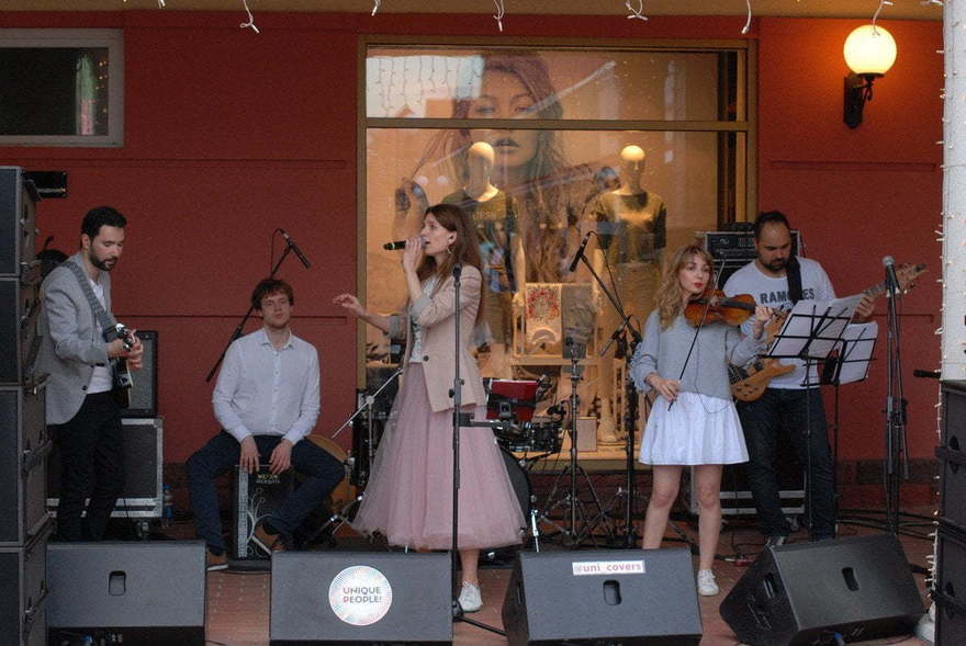 Кавер-группа Unique People на свадьбу 7
