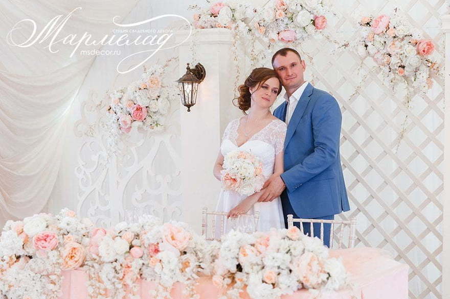 Классика, Шебби шик, Весенняя / Летняя в Выездная регистрация, Природа, Шатер от Студия свадебного декора Мармелад 11