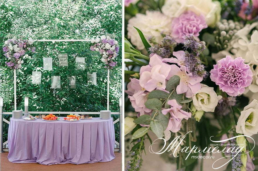 Классика, Весенняя / Летняя в Выездная регистрация, Ресторан / Банкетный зал от Студия свадебного декора Мармелад 13