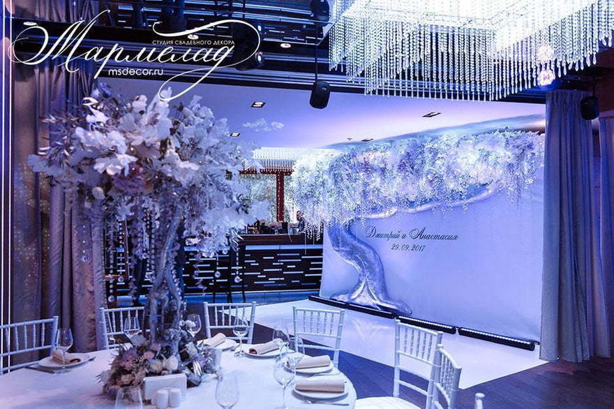 Классика в Ресторан / Банкетный зал от Студия свадебного декора Мармелад 2