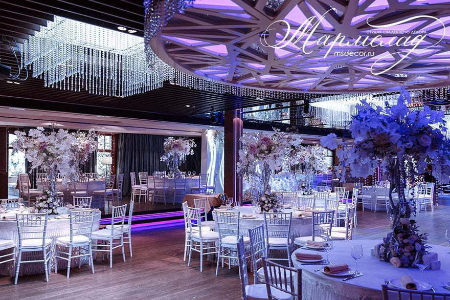 Классика в Ресторан / Банкетный зал от Студия свадебного декора Мармелад 9