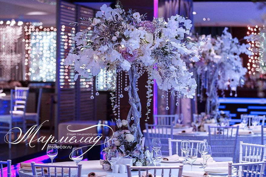 Классика в Ресторан / Банкетный зал от Студия свадебного декора Мармелад 10