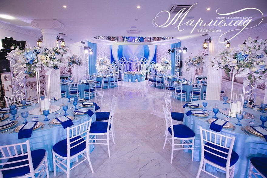 Классика в Ресторан / Банкетный зал от Студия свадебного декора Мармелад 6