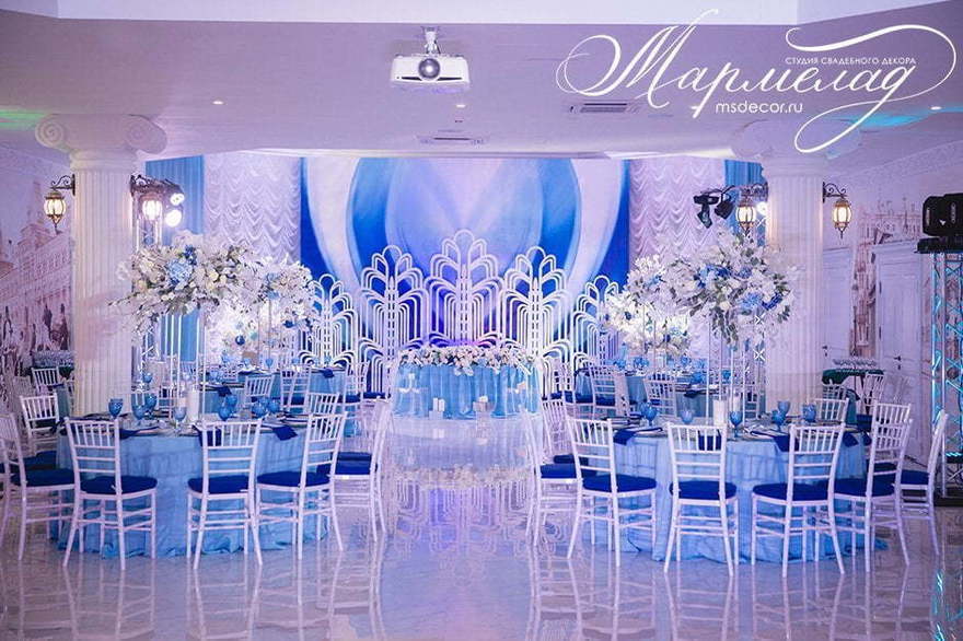 Классика в Ресторан / Банкетный зал от Студия свадебного декора Мармелад 8