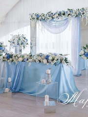 Президиум / Стол молодоженов в Классика от Студия свадебного декора Мармелад 2