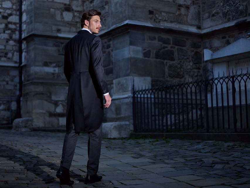 Однобортный, Фрак Свадебный костюм 02 от Ателье мужских костюмов Richard Hampton 2