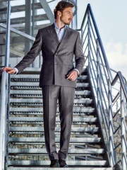 Двубортный, Двойка Свадебный костюм 010 от Ателье мужских костюмов Richard Hampton 2