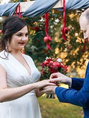 Выездная регистрация, Природа в Осенняя, Тематический от Студия свадеб Дуэт 2