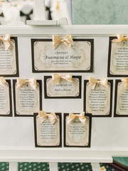 Рассадка в Классика от Свадебное декорирование Daydream 1