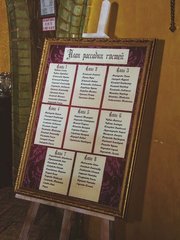 Рассадка в Классика от Свадебное декорирование Daydream 1