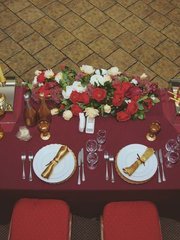 Президиум / Стол молодоженов в Бохо, Классика от Свадебное декорирование Daydream 2