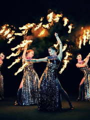 Огненное шоу: комплектация Расширенная на свадьбу от Aurum show 1