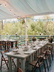 Столы и стулья гостей / Банкет в Весенняя / Летняя, Эко от Miracle Makers 1