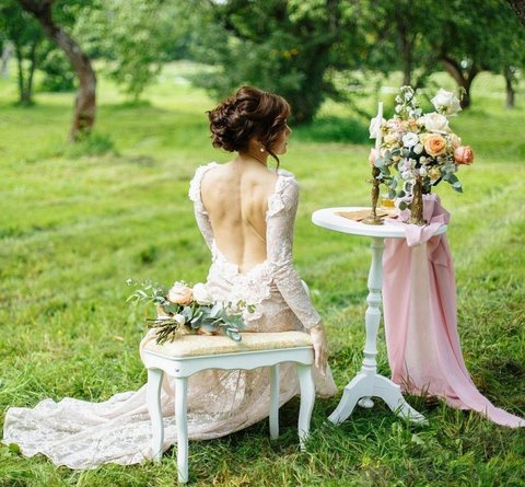 Классика, Весенняя / Летняя в Природа от Студия декора WedMakers 10