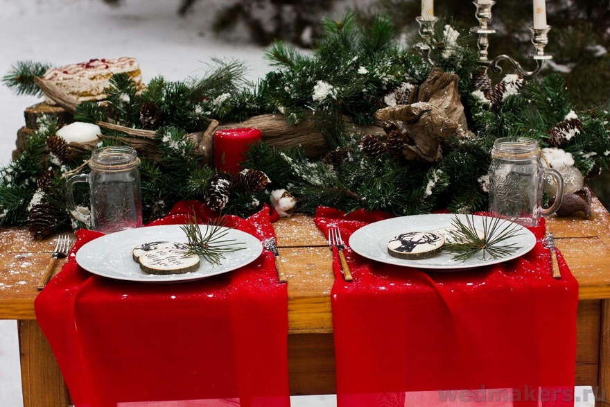 Рустик, Эко, Зимняя в filter_place_decora от Студия декора WedMakers 2