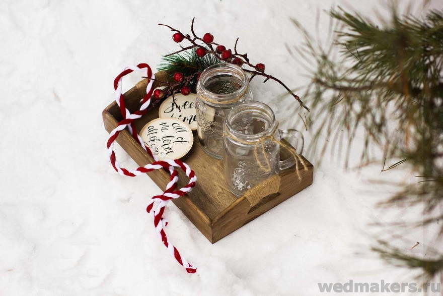 Рустик, Эко, Зимняя в filter_place_decora от Студия декора WedMakers 11