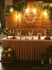 Президиум / Стол молодоженов в Рустик от Студия декора WedMakers 1