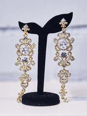 Серьги 0315-2 из Позолоченная бижутерия от Салон свадебных и вечерних платьев BRIDEDAY 1