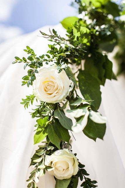 Классика, Весенняя / Летняя в Выездная регистрация, Природа, Ресторан / Банкетный зал от Мастерская изящного букета и праздничного декора Olysen 7