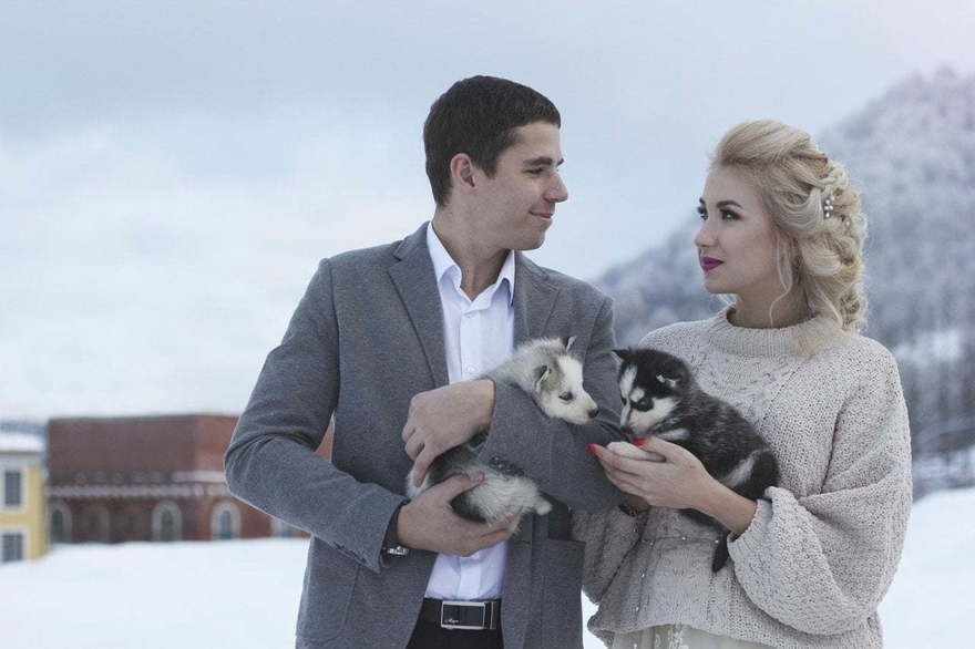 Love Story Зимнее сердце от Студия свадеб Be Happy 7