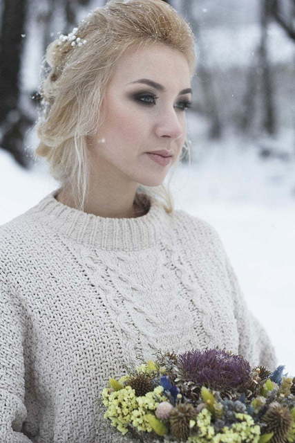 Love Story Зимнее сердце от Студия свадеб Be Happy 12