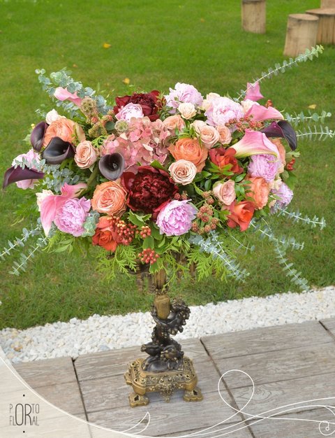 Классика, Рустик в Выездная регистрация, На веранде, Ресторан / Банкетный зал от Студия декора и флористики Porto Floral 33