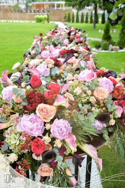 Классика, Рустик в Выездная регистрация, На веранде, Ресторан / Банкетный зал от Студия декора и флористики Porto Floral 34