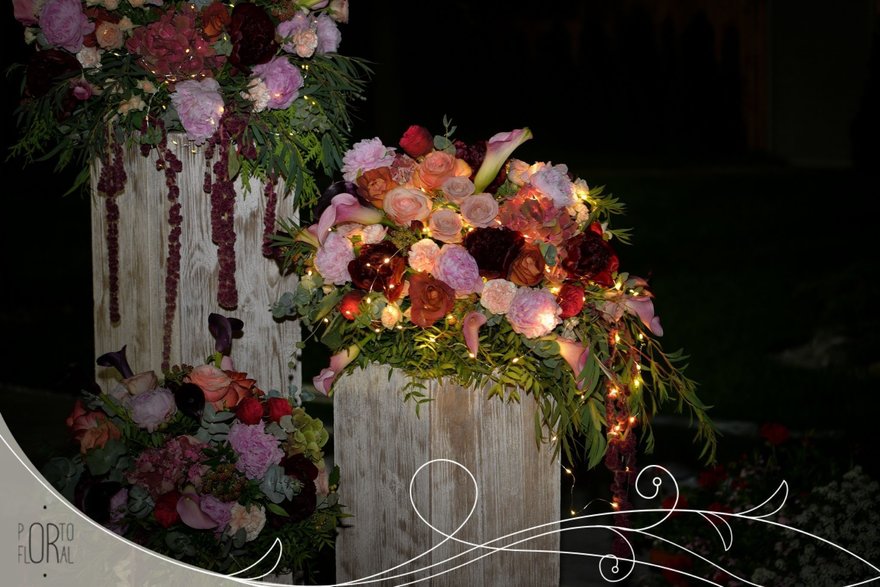 Классика, Рустик в Выездная регистрация, На веранде, Ресторан / Банкетный зал от Студия декора и флористики Porto Floral 38