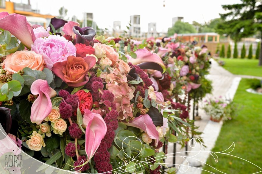 Классика, Рустик в Выездная регистрация, На веранде, Ресторан / Банкетный зал от Студия декора и флористики Porto Floral 39