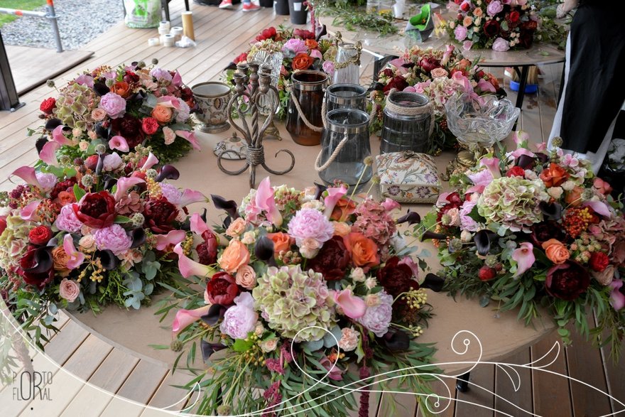 Классика, Рустик в Выездная регистрация, На веранде, Ресторан / Банкетный зал от Студия декора и флористики Porto Floral 42