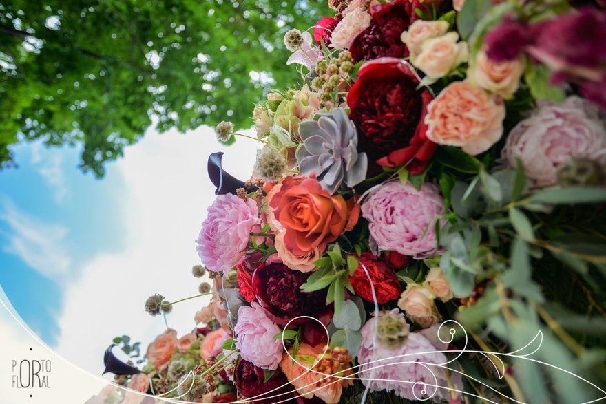 Классика, Рустик в Выездная регистрация, На веранде, Ресторан / Банкетный зал от Студия декора и флористики Porto Floral 46