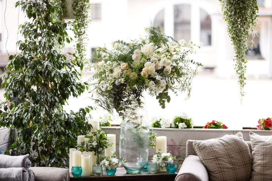 Классика, Весенняя / Летняя, Рустик в Выездная регистрация, Ресторан / Банкетный зал от Студия декора и флористики Porto Floral 4