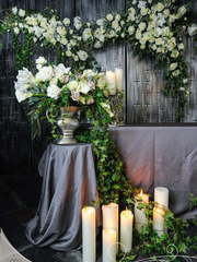 Президиум / Стол молодоженов в Классика, Рустик от Студия декора и флористики Porto Floral 2