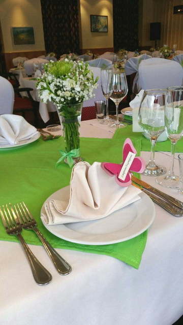 Классика, Весенняя / Летняя в Выездная регистрация, Ресторан / Банкетный зал от Студия свадеб Дуэт 6