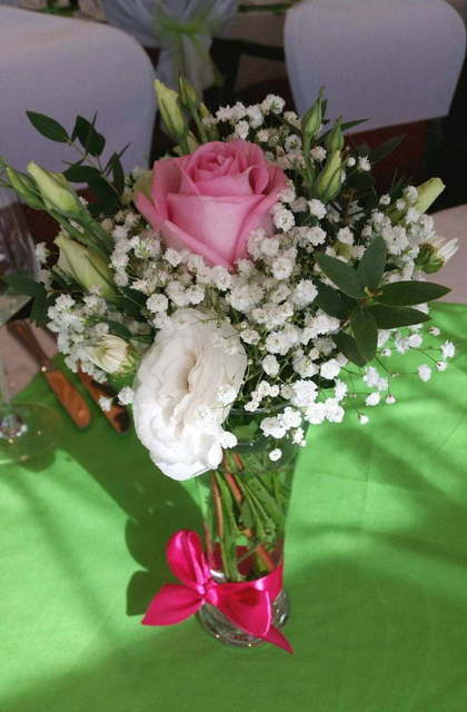 Классика, Весенняя / Летняя в Выездная регистрация, Ресторан / Банкетный зал от Студия свадеб Дуэт 16