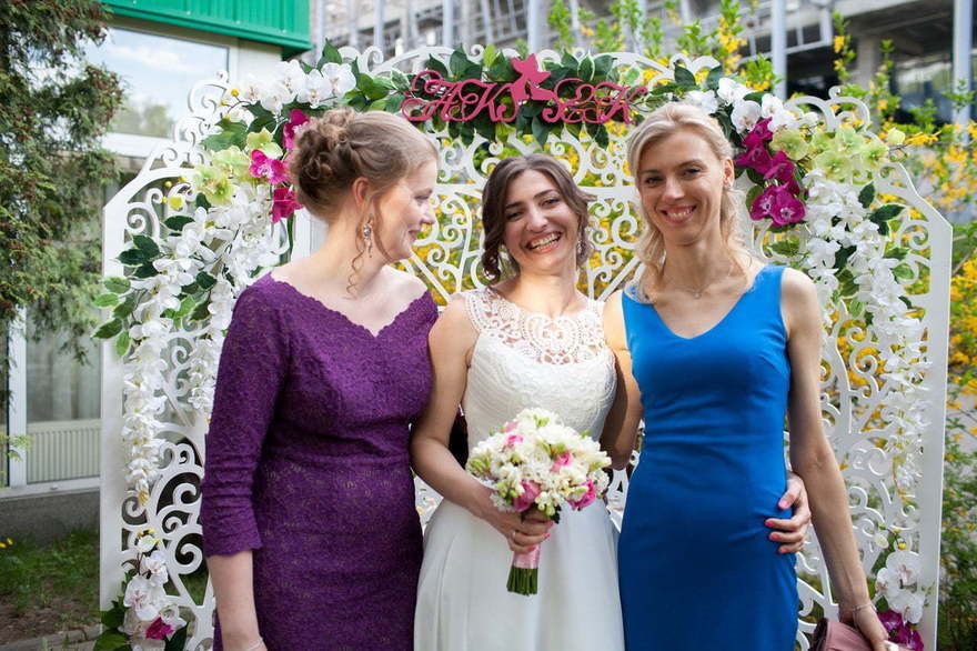 Классика, Весенняя / Летняя в Выездная регистрация, Ресторан / Банкетный зал от Студия свадеб Дуэт 21