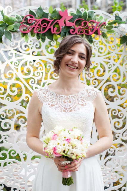 Классика, Весенняя / Летняя в Выездная регистрация, Ресторан / Банкетный зал от Студия свадеб Дуэт 28