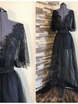 Черное платье Скарлетт от Будуарные платья Юлии Блейх 4
