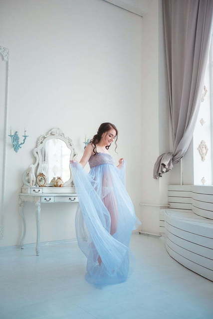 Сиреневое платье Элоиза от Будуарные платья Юлии Блейх 2