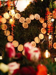 Президиум / Стол молодоженов в Классика, Эко от Организаторы свадеб O2Studio 2