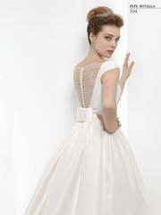 Свадебное платье Pepe Botella (Арт.554). Силуэт Пышное, А-силуэт. Цвет Белый / Молочный, Айвори / Капучино. Вид 2