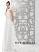 Свадебное платье Pepe Botella (Арт.504). Силуэт Прямое. Цвет Белый / Молочный, Айвори / Капучино. Вид 1