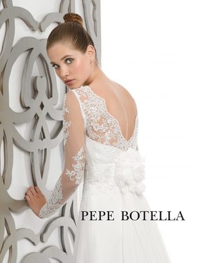 Свадебное платье Pepe Botella (Арт.510). Силуэт А-силуэт. Цвет Белый / Молочный, Айвори / Капучино. Вид 2