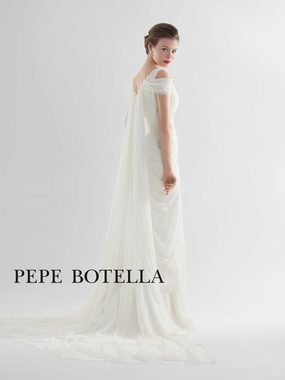 Свадебное платье Pepe Botella (Арт. 539). Силуэт Прямое. Цвет Белый / Молочный, Айвори / Капучино. Вид 2