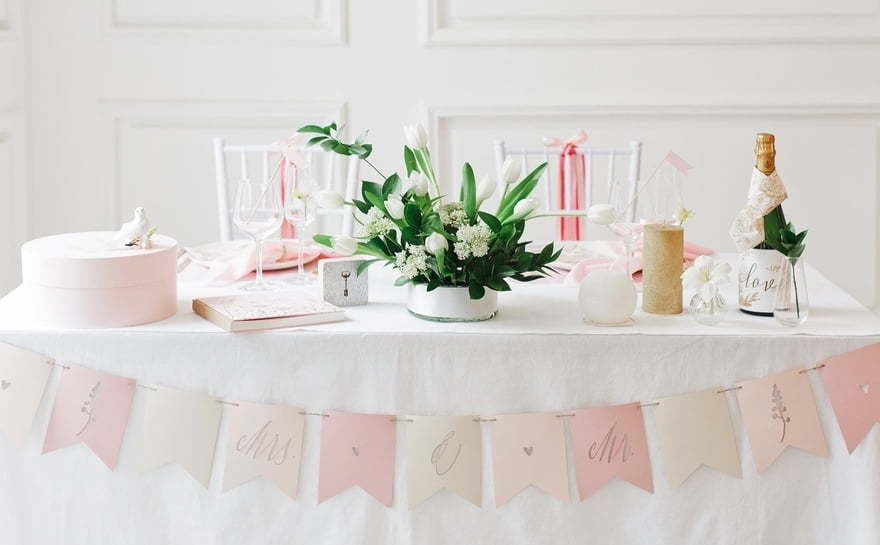 Классика в Ресторан / Банкетный зал от All dates box - готовые наборы свадебного декора 2