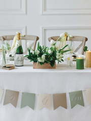 Рустик, Эко в Ресторан / Банкетный зал от All dates box - готовые наборы свадебного декора 1